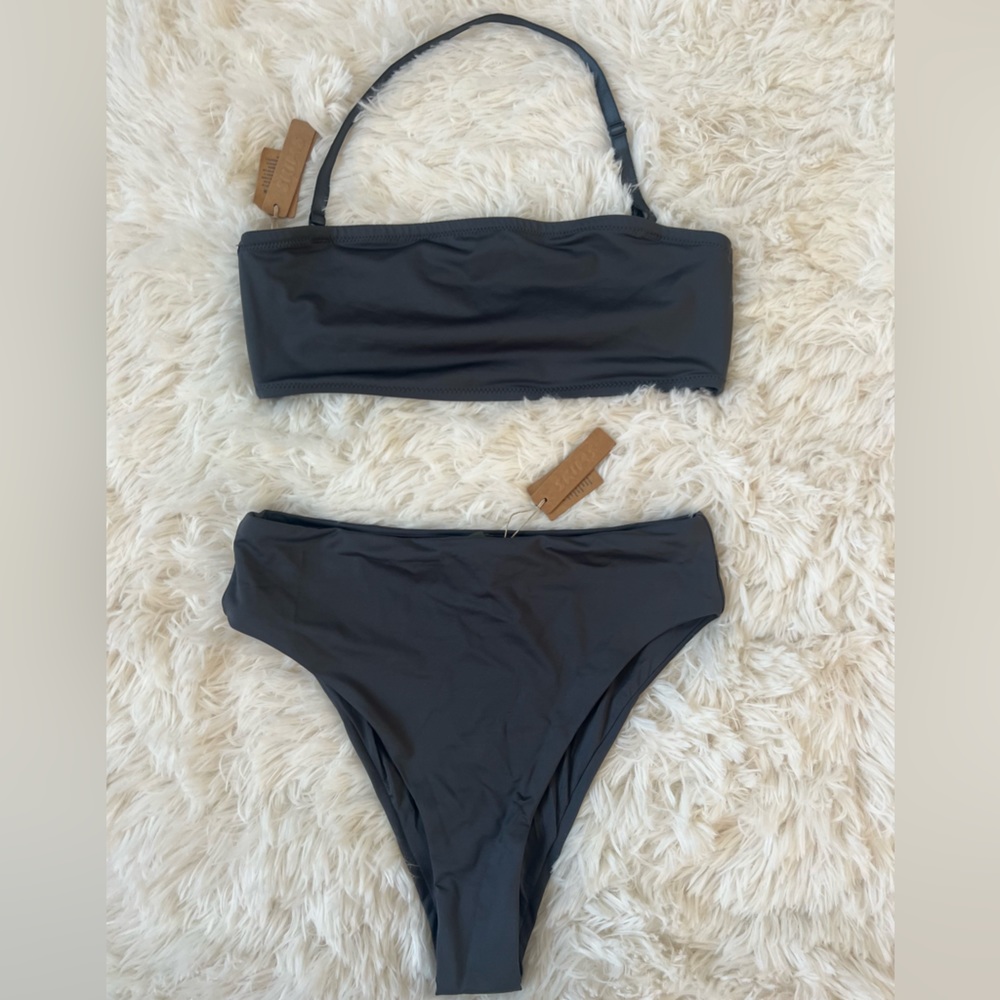 Skims Swimsuit Size M, Color “Gunmetal”